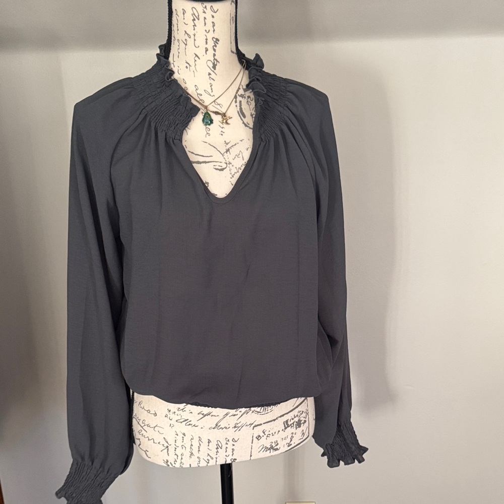 Amazon Charcoal Women's Blouse